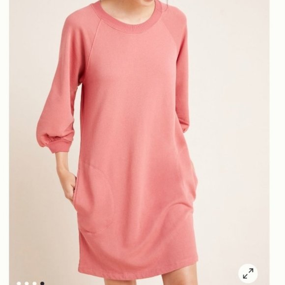 Anthropologie Graham&Spencer Luce Sweatshirt Dress - Picture 10 of 10